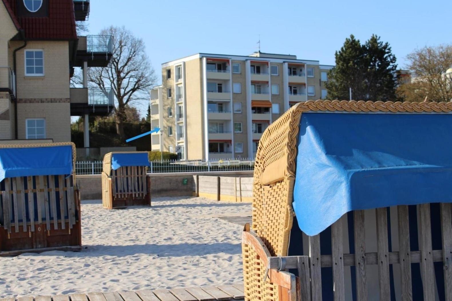 Strandschloss Strandkoje-Ostseeblick Groemitz Exterior photo